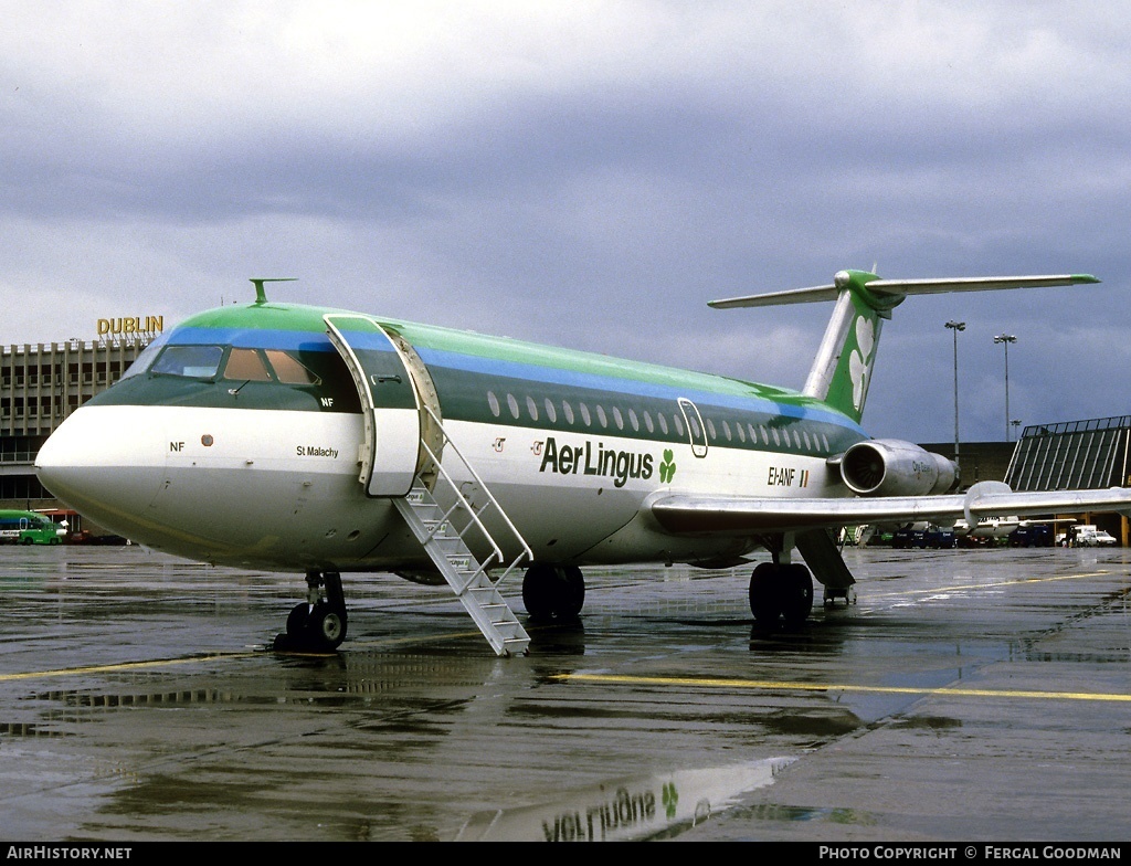 Aircraft Photo of EI-ANF | BAC 111-208AL One-Eleven | Aer Lingus | AirHistory.net #74762