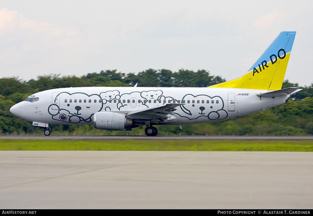 Aircraft Photo of JA8196 | Boeing 737-54K | Air Do - Hokkaido International Airlines | AirHistory.net #74768