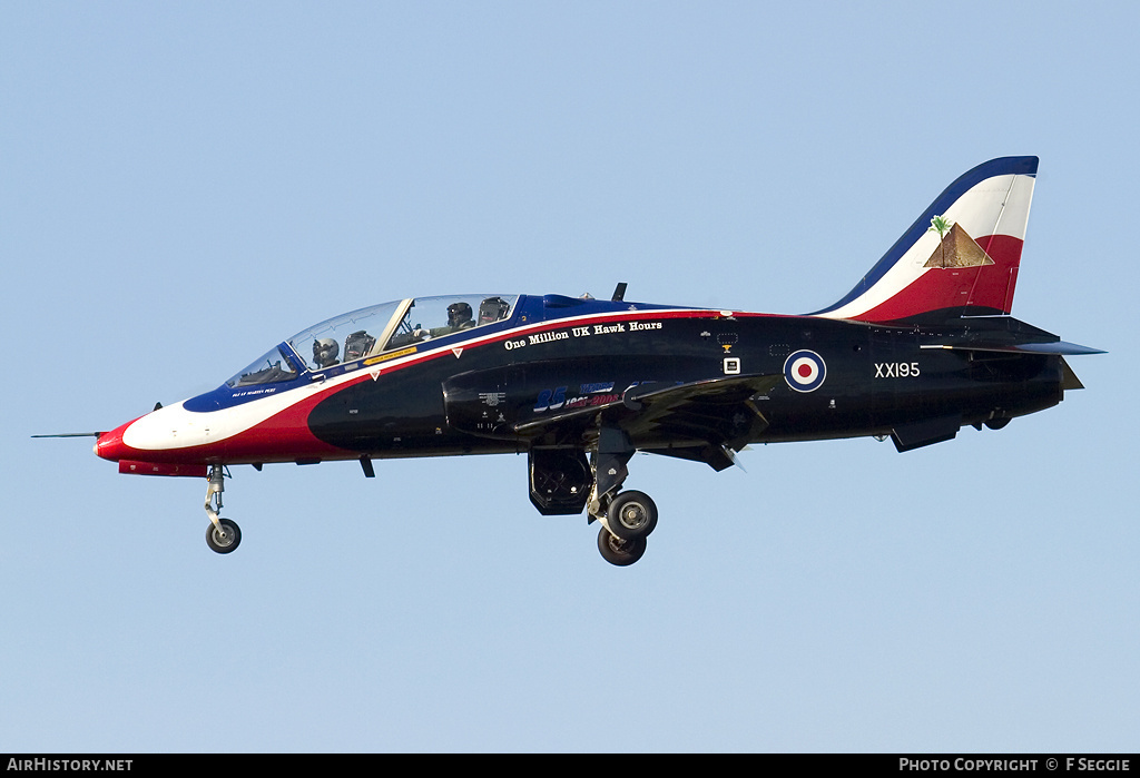 Aircraft Photo of XX195 | British Aerospace Hawk T1 | UK - Air Force | AirHistory.net #74769