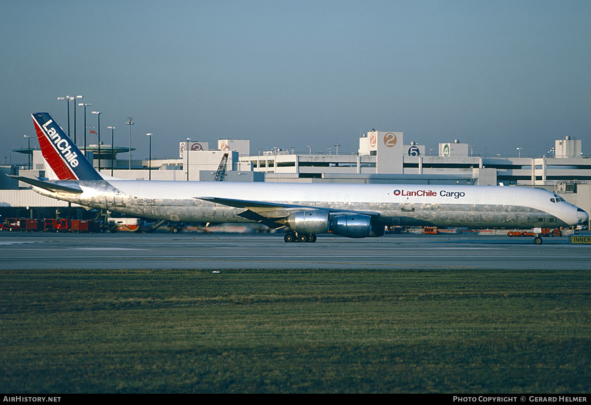 Aircraft Photo of CC-CDS | McDonnell Douglas DC-8-71(F) | LAN Chile Cargo - Línea Aérea Nacional | AirHistory.net #74780