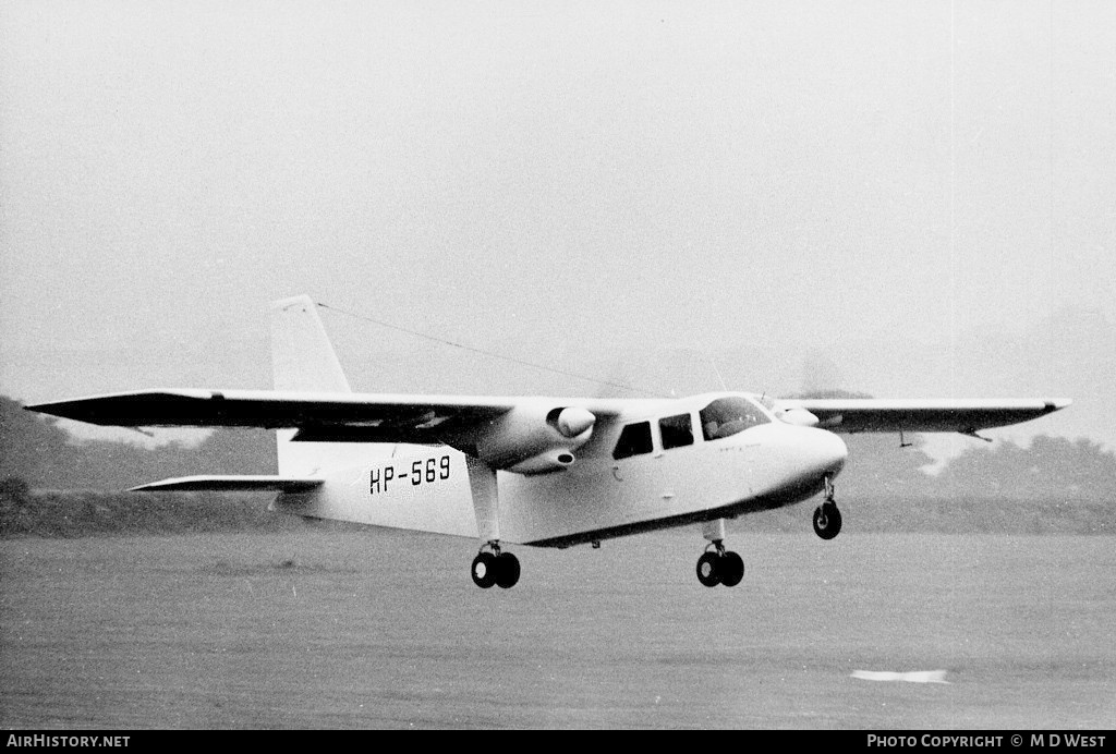 Aircraft Photo of HP-569 | Britten-Norman BN-2A-7 Islander | AirHistory.net #74781