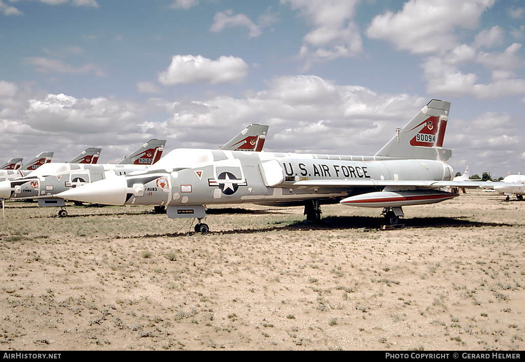 Aircraft Photo of 59-0094 / 90094 | Convair F-106A Delta Dart | USA - Air Force | AirHistory.net #74784