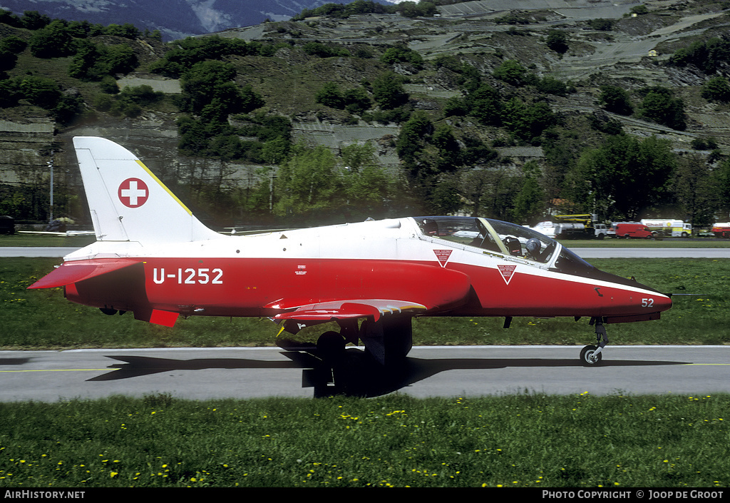 Aircraft Photo of U-1252 | British Aerospace Hawk 66 | Switzerland - Air Force | AirHistory.net #74804
