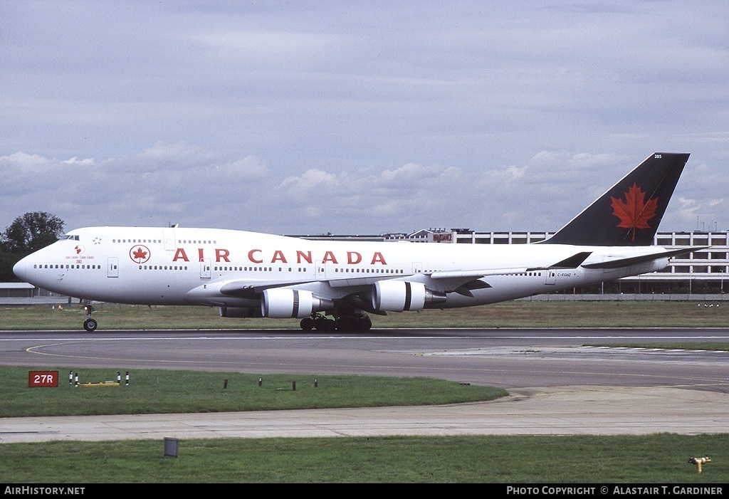 Aircraft Photo of C-FGHZ | Boeing 747-4F6 | Air Canada | AirHistory.net #74811