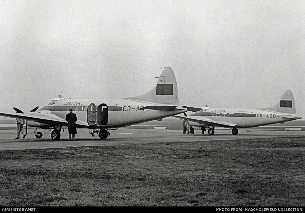 Aircraft Photo of CR-ADC | De Havilland D.H. 104 Dove 1 | DETA - Direcção de Exploração de Transportes Aéreos | AirHistory.net #74817