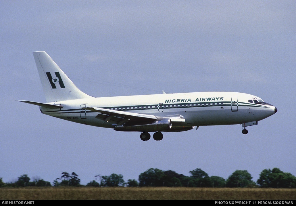 Aircraft Photo of 5N-AND | Boeing 737-2F9/Adv | Nigeria Airways | AirHistory.net
