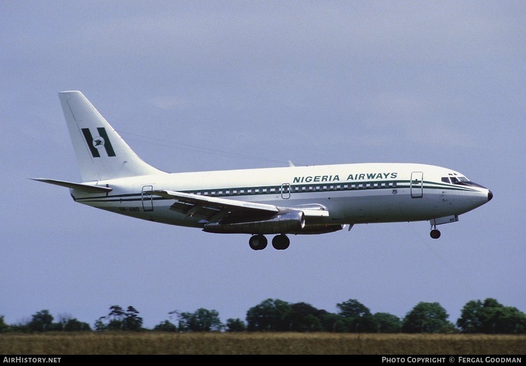 Aircraft Photo of 5N-AND | Boeing 737-2F9/Adv | Nigeria Airways | AirHistory.net #74836