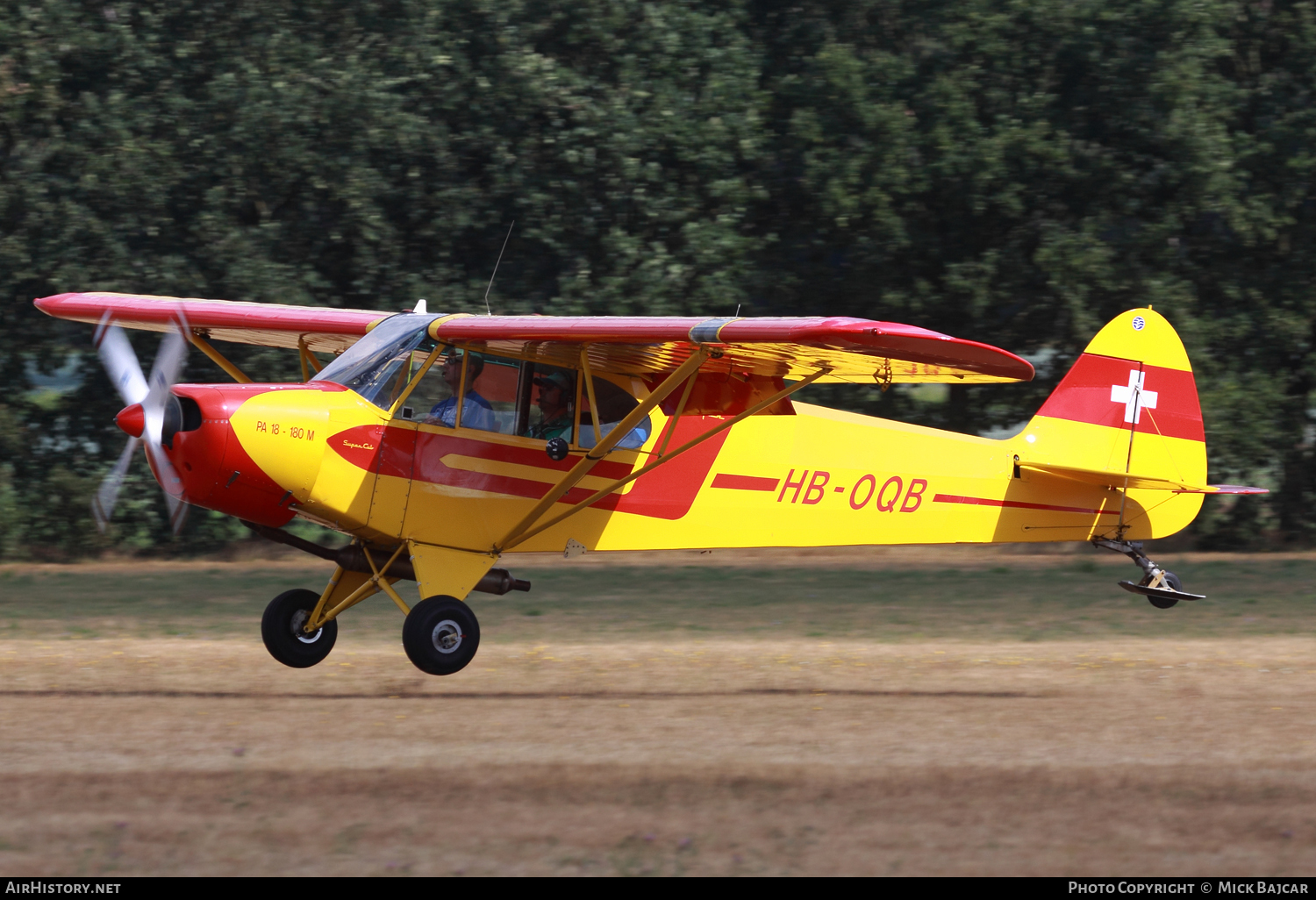 Aircraft Photo of HB-OQB | Piper PA-18-150/180M Super Cub | AirHistory.net #74850