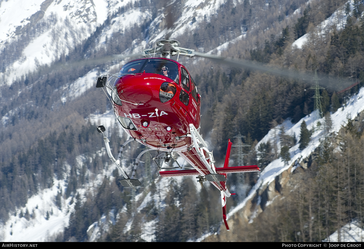 Aircraft Photo of HB-ZIA | Eurocopter AS-350B-3 Ecureuil | Air Zermatt | AirHistory.net #74857