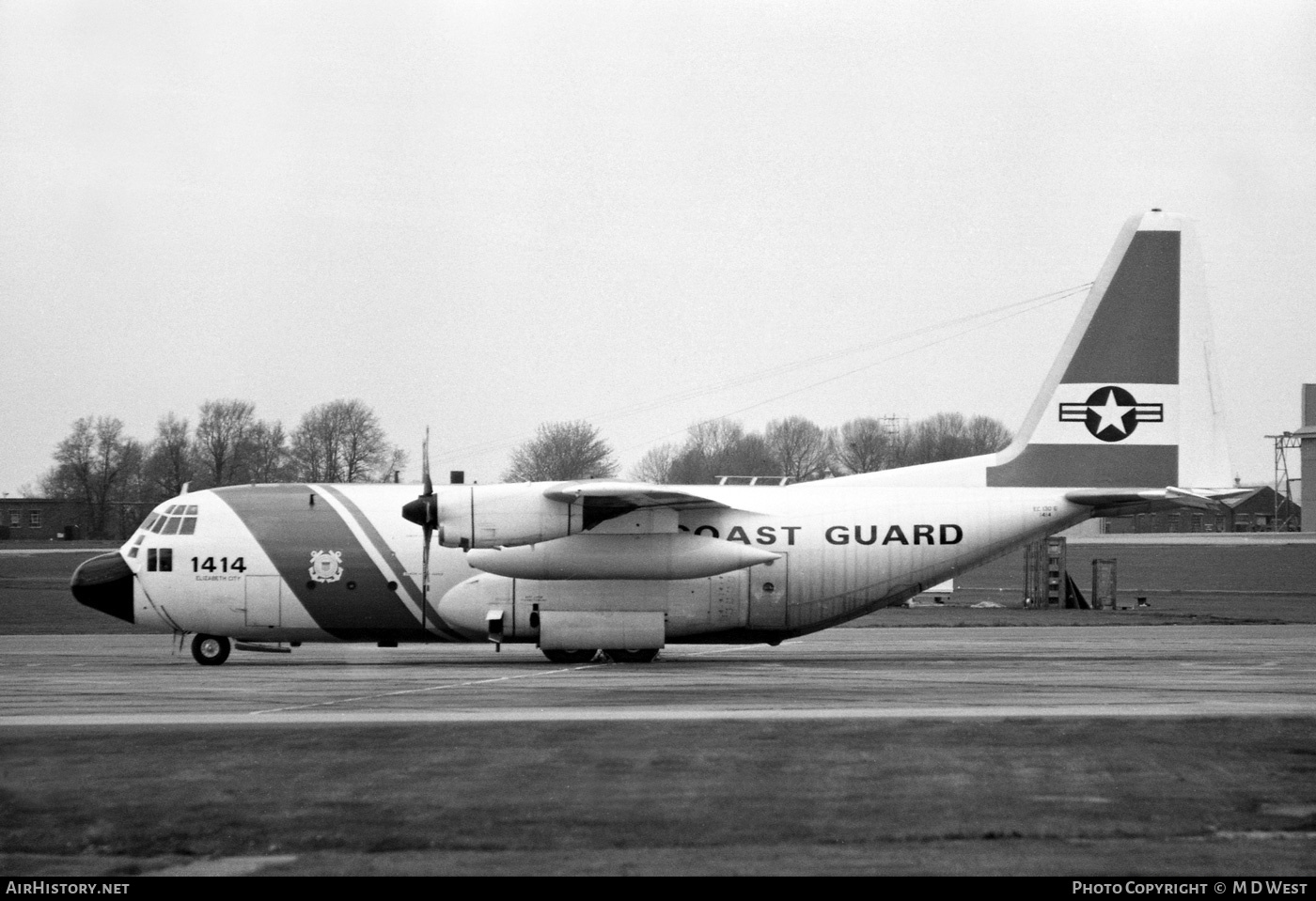 Aircraft Photo of 1414 | Lockheed HC-130E Hercules (L-382) | USA - Coast Guard | AirHistory.net #74860