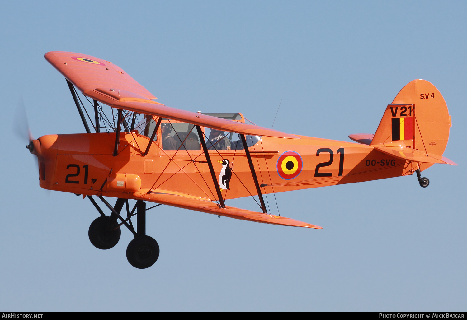 Aircraft Photo of OO-SVG / V-21 | Stampe-Vertongen SV-4B | Belgium - Air Force | AirHistory.net #74863