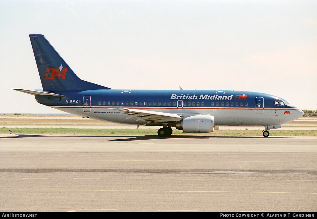 Aircraft Photo of G-BVZF | Boeing 737-59D | British Midland Airways - BMA | AirHistory.net #74864