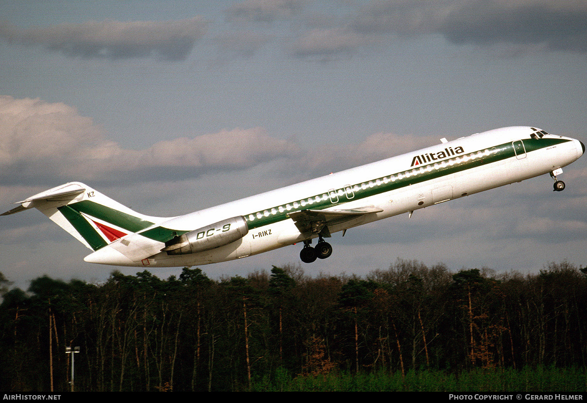 Aircraft Photo of I-RIKZ | McDonnell Douglas DC-9-32 | Alitalia | AirHistory.net #74875
