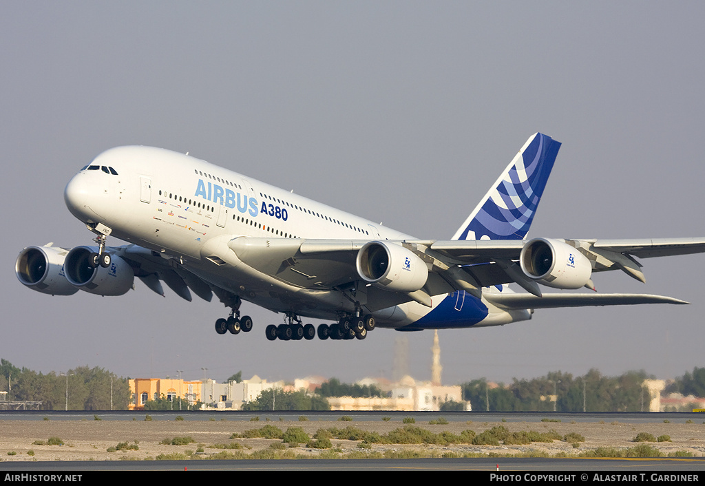 Aircraft Photo of F-WWDD | Airbus A380-861 | Airbus | AirHistory.net #74884