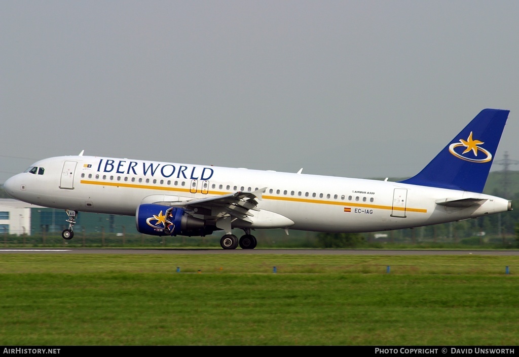 Aircraft Photo of EC-IAG | Airbus A320-214 | Iberworld Airlines | AirHistory.net #74886