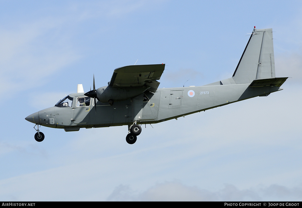 Aircraft Photo of ZF573 | Pilatus Britten-Norman BN-2T Islander CC2A | UK - Air Force | AirHistory.net #74889