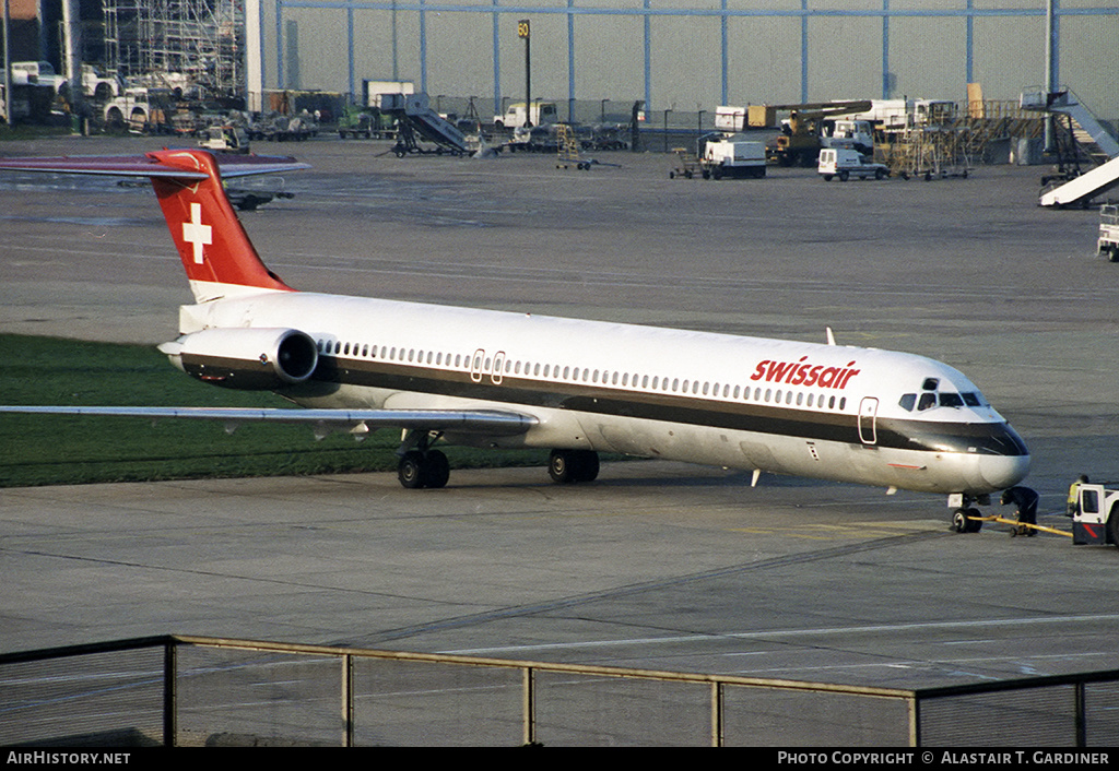 Aircraft Photo of HB-ISX | McDonnell Douglas MD-81 (DC-9-81) | Swissair | AirHistory.net #74904