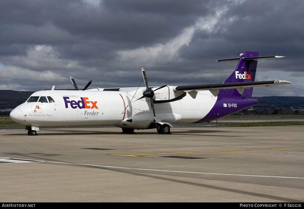 Aircraft Photo of EI-FXG | ATR ATR-72-202/F | FedEx Feeder | AirHistory.net #74906