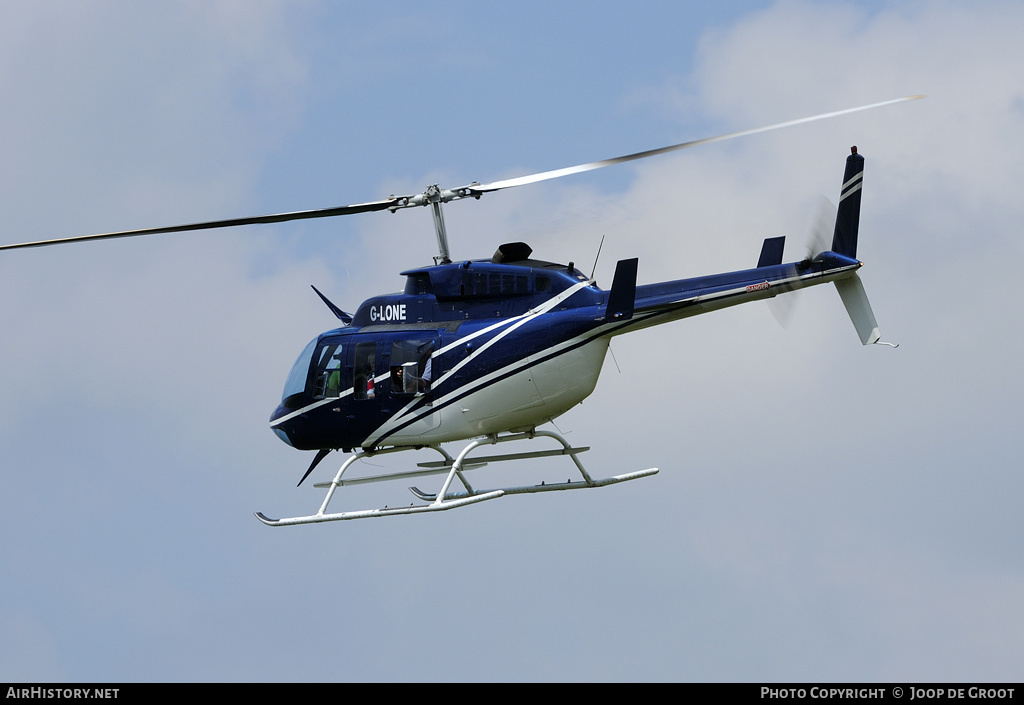Aircraft Photo of G-LONE | Bell 206L-1 LongRanger II | AirHistory.net #74927