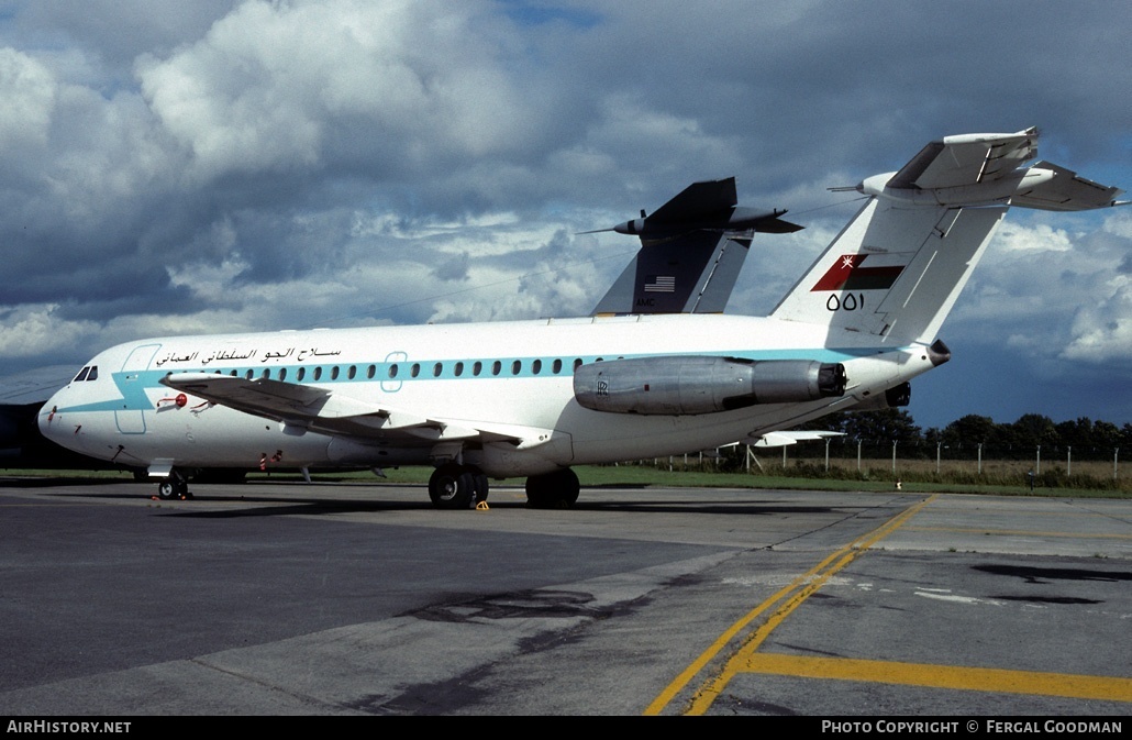 Aircraft Photo of 551 / ٥٥١ | BAC 111-485GD One-Eleven | Oman - Air Force | AirHistory.net #74938