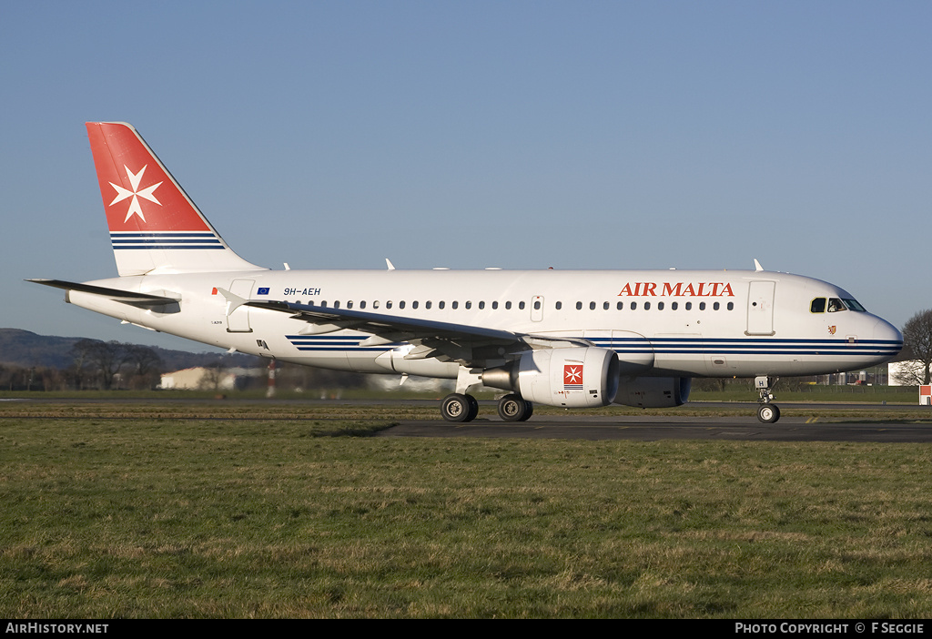 Aircraft Photo of 9H-AEH | Airbus A319-111 | Air Malta | AirHistory.net #74941