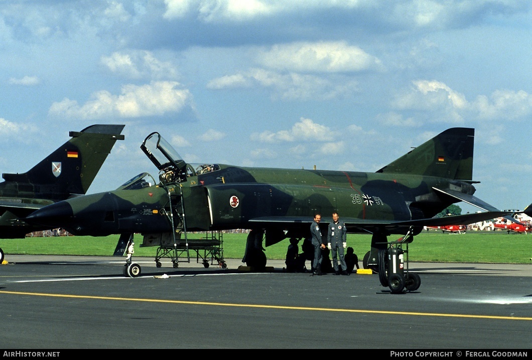 Aircraft Photo of 3551 | McDonnell Douglas RF-4E Phantom II | Germany - Air Force | AirHistory.net #74949