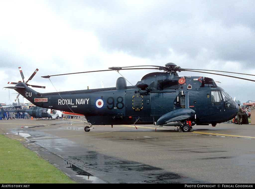 Aircraft Photo of XV666 | Westland WS-61 Sea King HAS2 | UK - Navy | AirHistory.net #74959