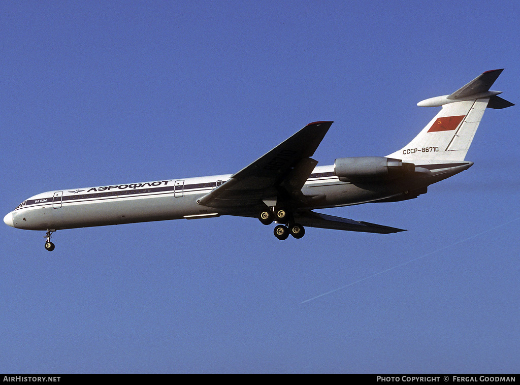 Aircraft Photo of CCCP-86710 | Ilyushin Il-62M | Aeroflot | AirHistory.net #74982