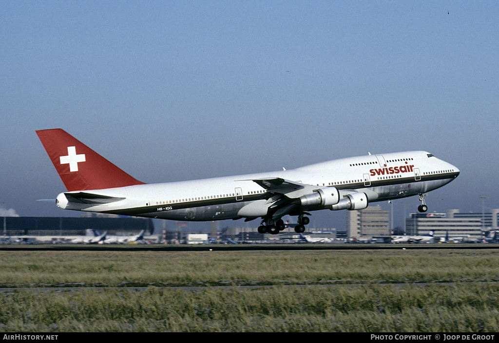 Aircraft Photo of HB-IGG | Boeing 747-357M | Swissair | AirHistory.net #74997