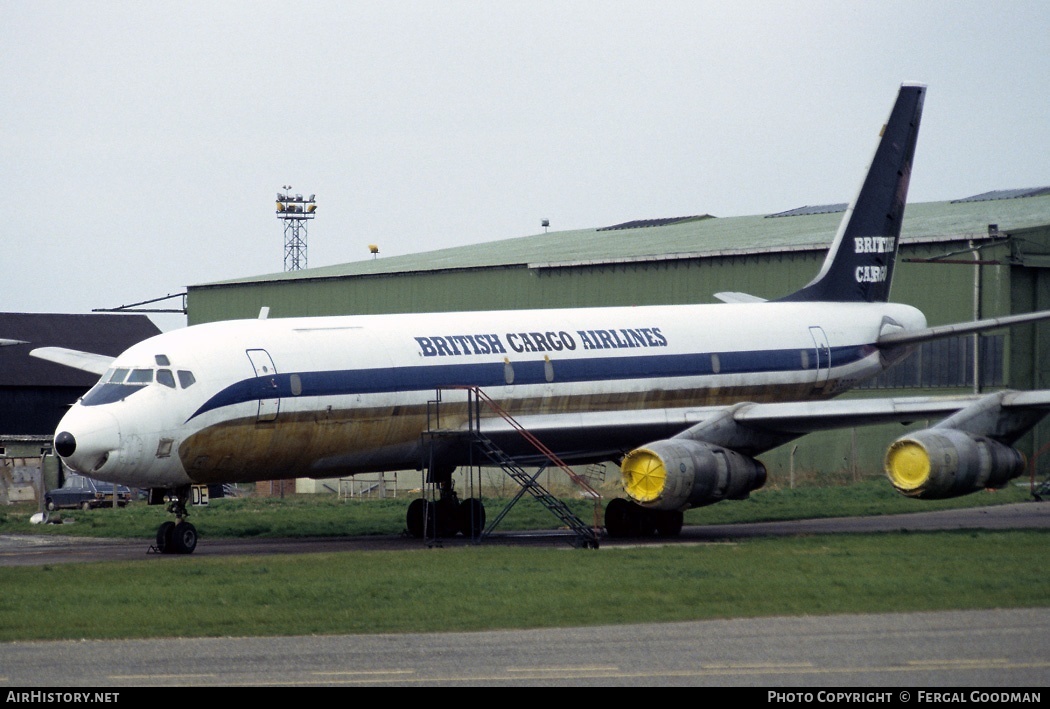 Aircraft Photo of G-BDDE | Douglas DC-8-54CF Jet Trader | British Cargo Airlines | AirHistory.net #74998