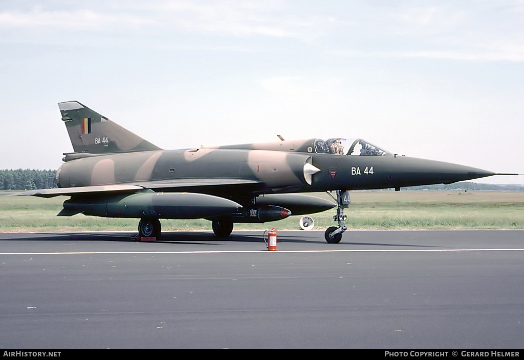 Aircraft Photo of BA44 | Dassault Mirage 5BA | Belgium - Air Force | AirHistory.net #75022