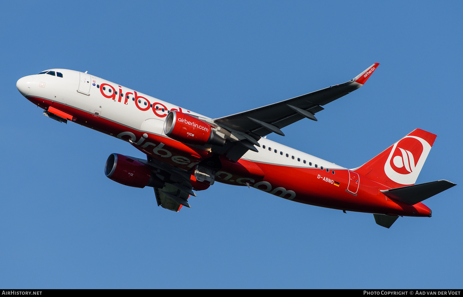 Aircraft Photo of D-ABNO | Airbus A320-214 | Air Berlin | AirHistory.net #75023