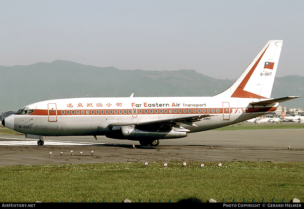 Aircraft Photo of B-2617 | Boeing 737-247 | Far Eastern Air Transport - FAT | AirHistory.net #75026