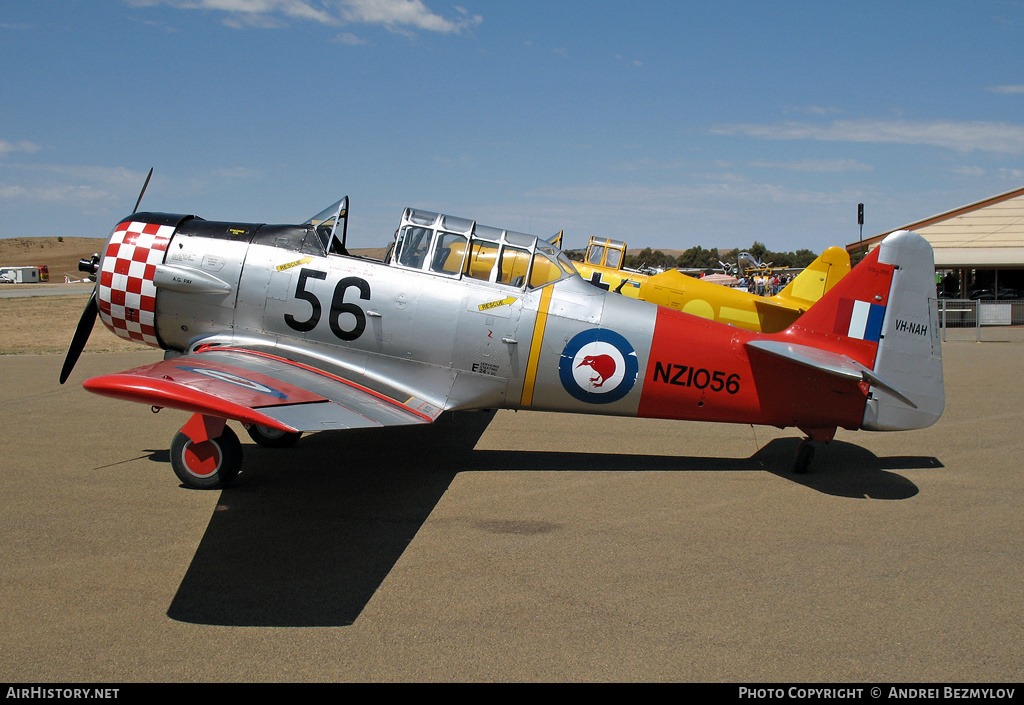 Aircraft Photo of VH-NAH / NZ1056 | North American AT-6C Harvard IIA | New Zealand - Air Force | AirHistory.net #75027