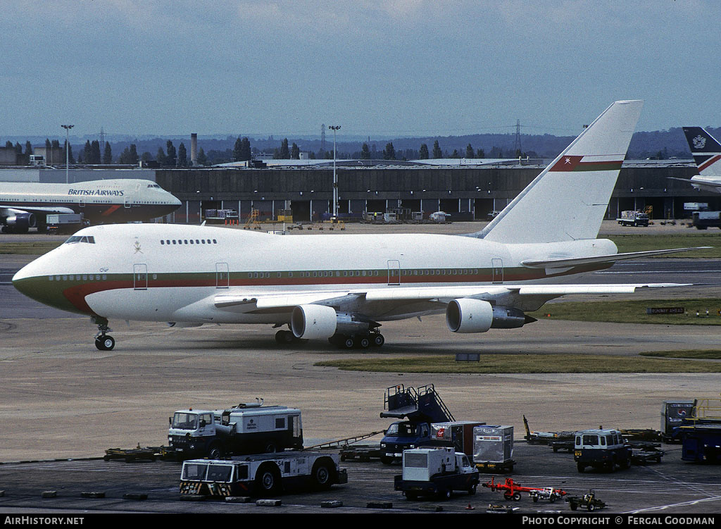 Aircraft Photo of A4O-SP | Boeing 747SP-27 | Oman Royal Flight | AirHistory.net #75030