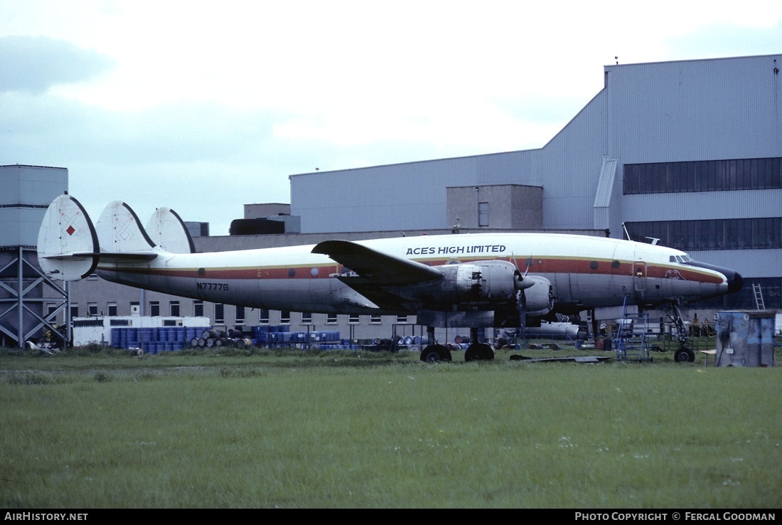 Aircraft Photo of N7777G | Lockheed L-749A(F) Constellation | Aces High | AirHistory.net #75031