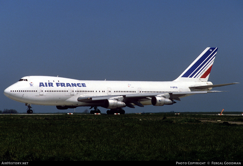 Aircraft Photo of F-BPVA | Boeing 747-128 | Air France | AirHistory.net #75032