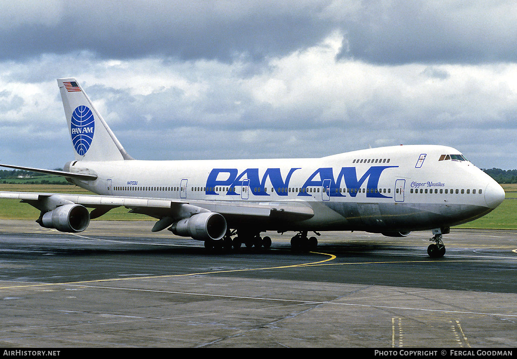 Aircraft Photo of N4703U | Boeing 747-122 | Pan American World Airways - Pan Am | AirHistory.net #75039