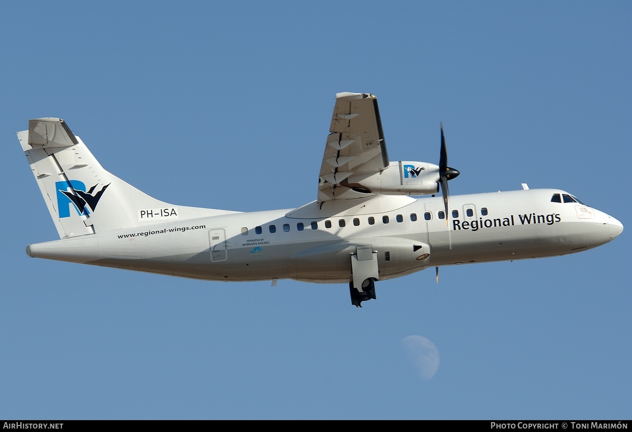 Aircraft Photo of PH-ISA | ATR ATR-42-500 | Regional Wings | AirHistory.net #75047