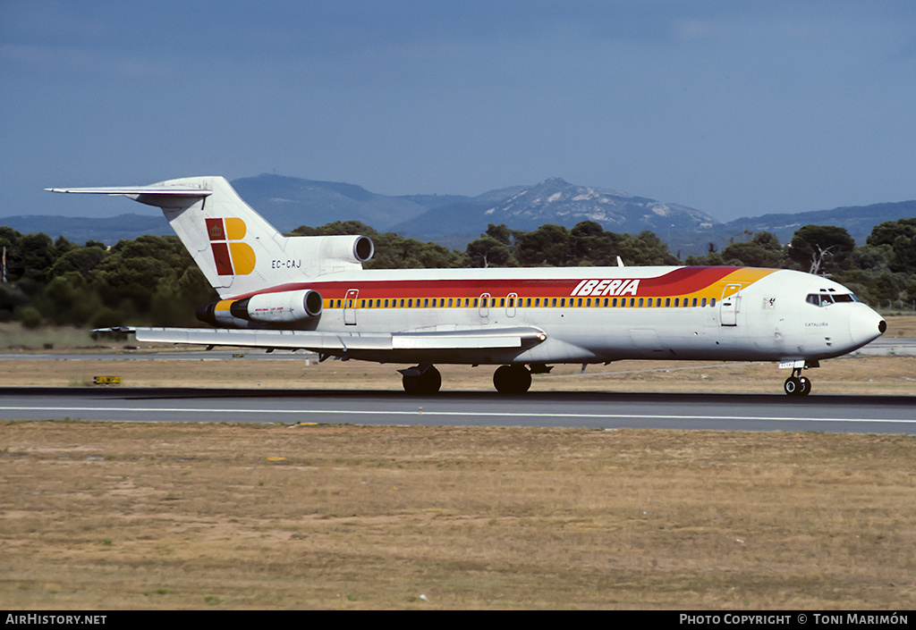 Aircraft Photo of EC-CAJ | Boeing 727-256/Adv | Iberia | AirHistory.net #75051