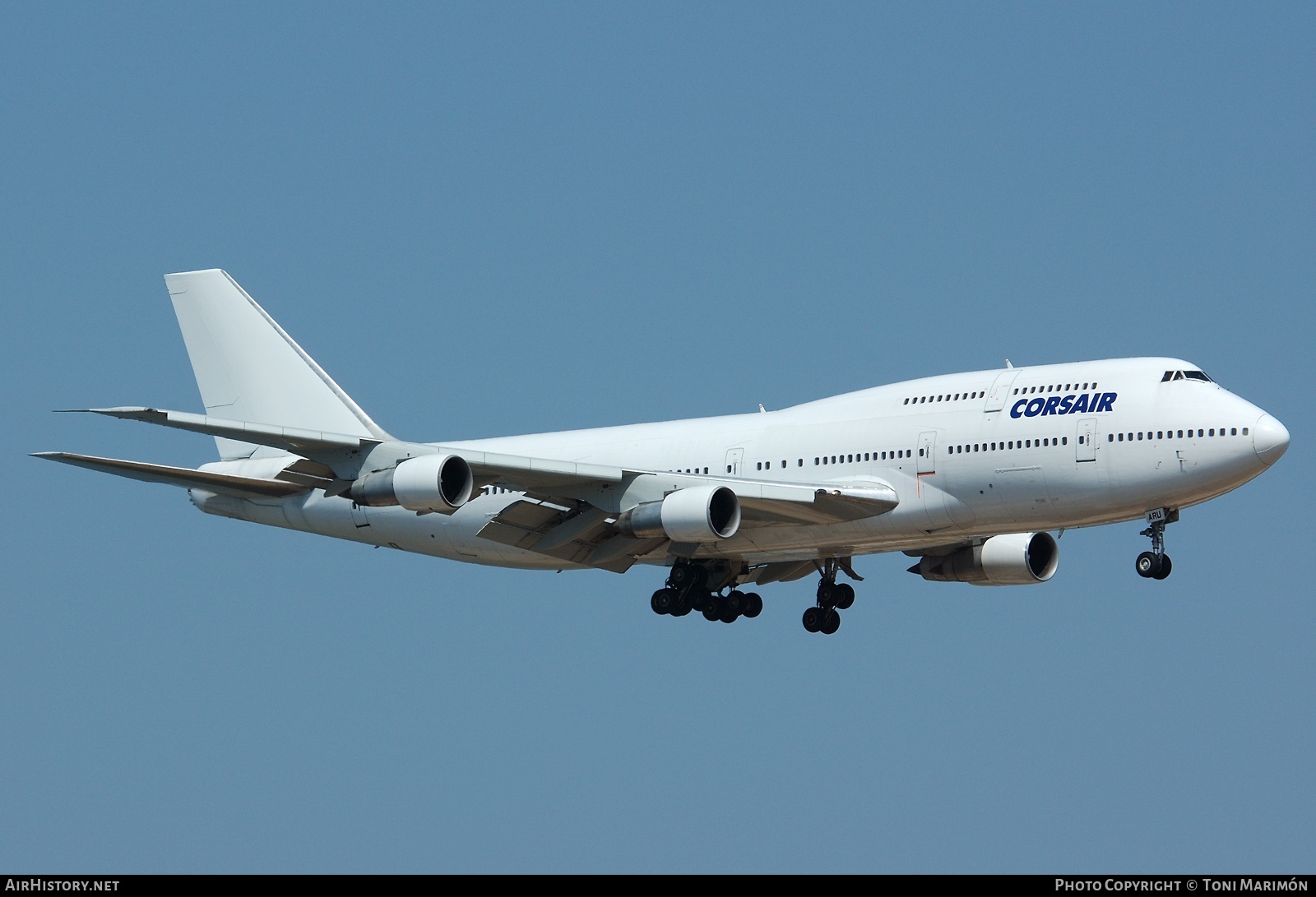 Aircraft Photo of TF-ARU | Boeing 747-344 | Corsair | AirHistory.net #75052