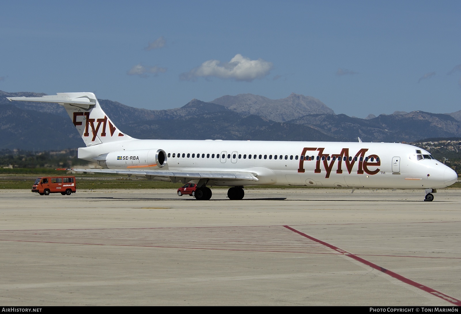 Aircraft Photo of SE-RBA | McDonnell Douglas MD-87 (DC-9-87) | FlyMe | AirHistory.net #75054