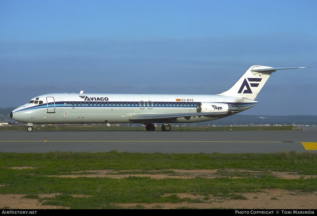 Aircraft Photo of EC-BYE | McDonnell Douglas DC-9-32 | Aviaco | AirHistory.net #75056