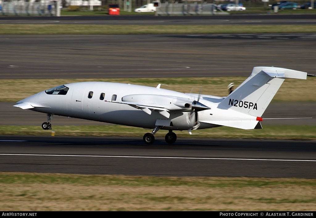 Aircraft Photo of N205PA | Piaggio P-180 Avanti | AirHistory.net #75087