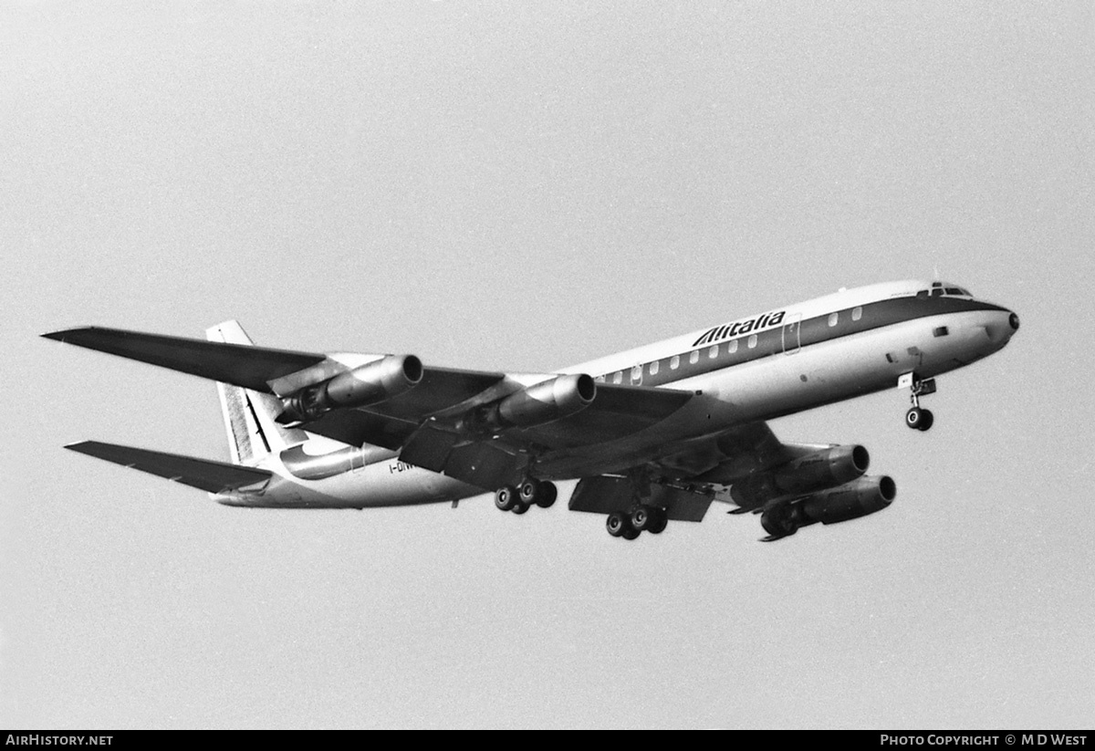 Aircraft Photo of I-DIWR | Douglas DC-8-43 | Alitalia | AirHistory.net #75097