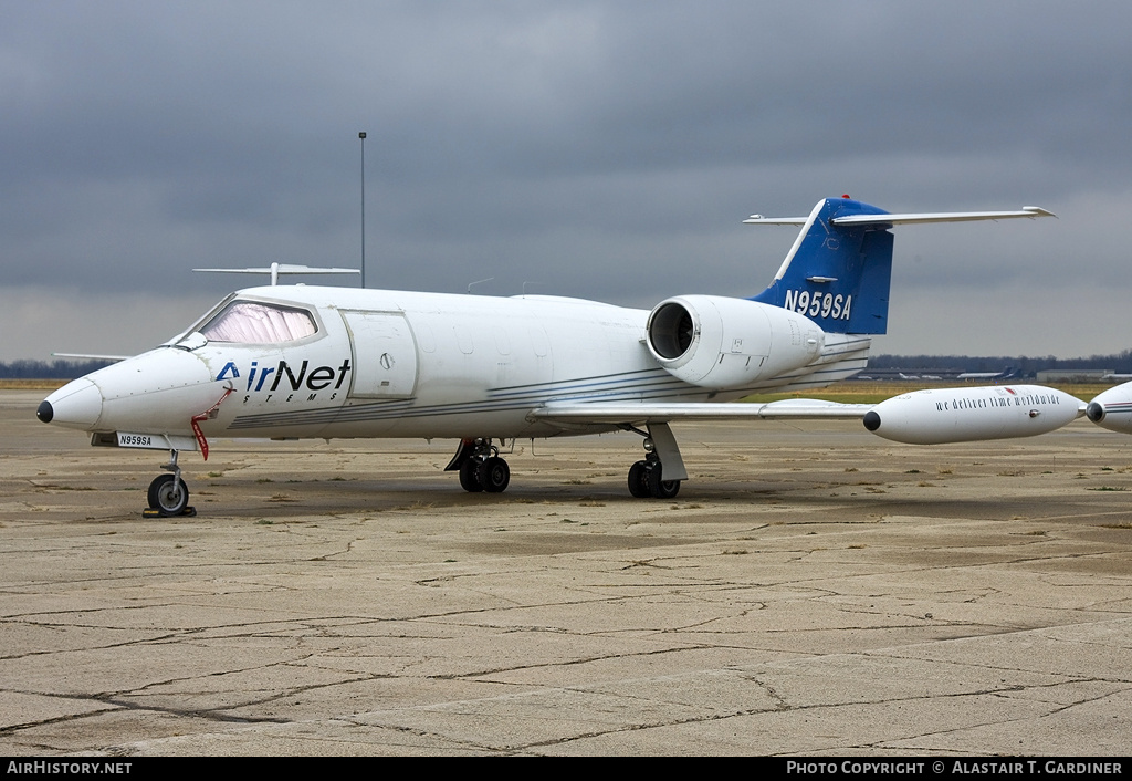 Aircraft Photo of N959SA | Gates Learjet 35A | AirNet Systems | AirHistory.net #75100