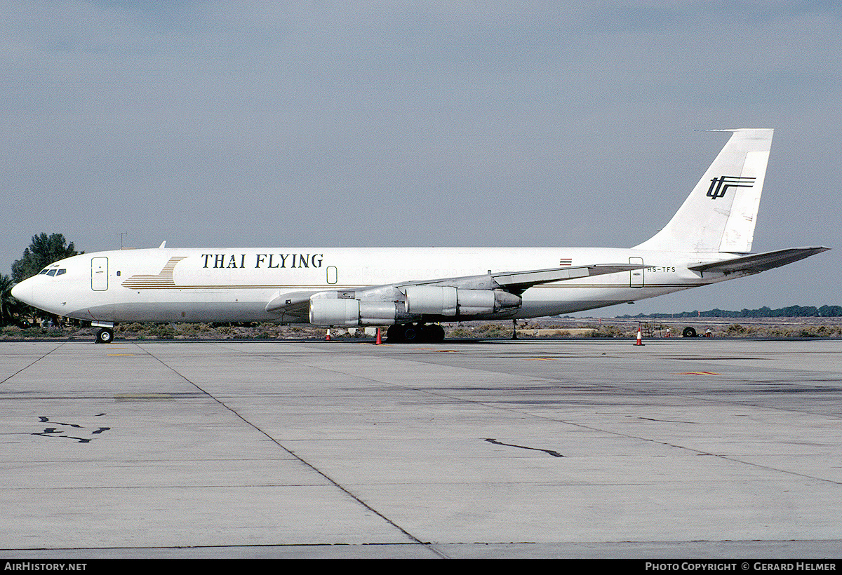Aircraft Photo of HS-TFS | Boeing 707-321C | Thai Flying Service - TFS | AirHistory.net #75114