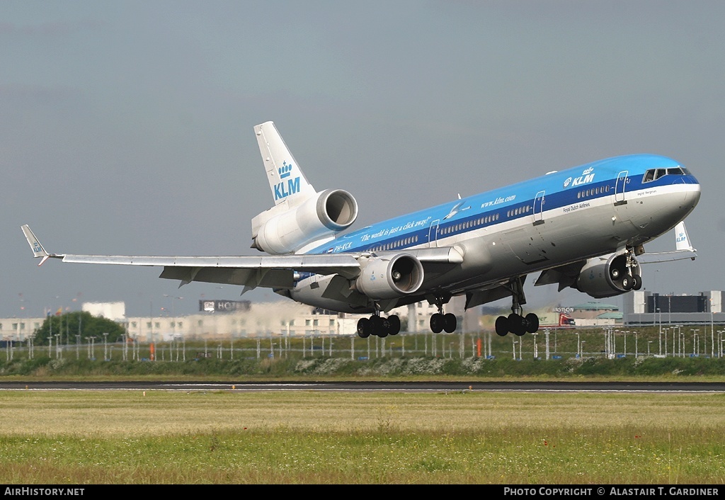 Aircraft Photo of PH-KCK | McDonnell Douglas MD-11 | KLM - Royal Dutch Airlines | AirHistory.net #75119
