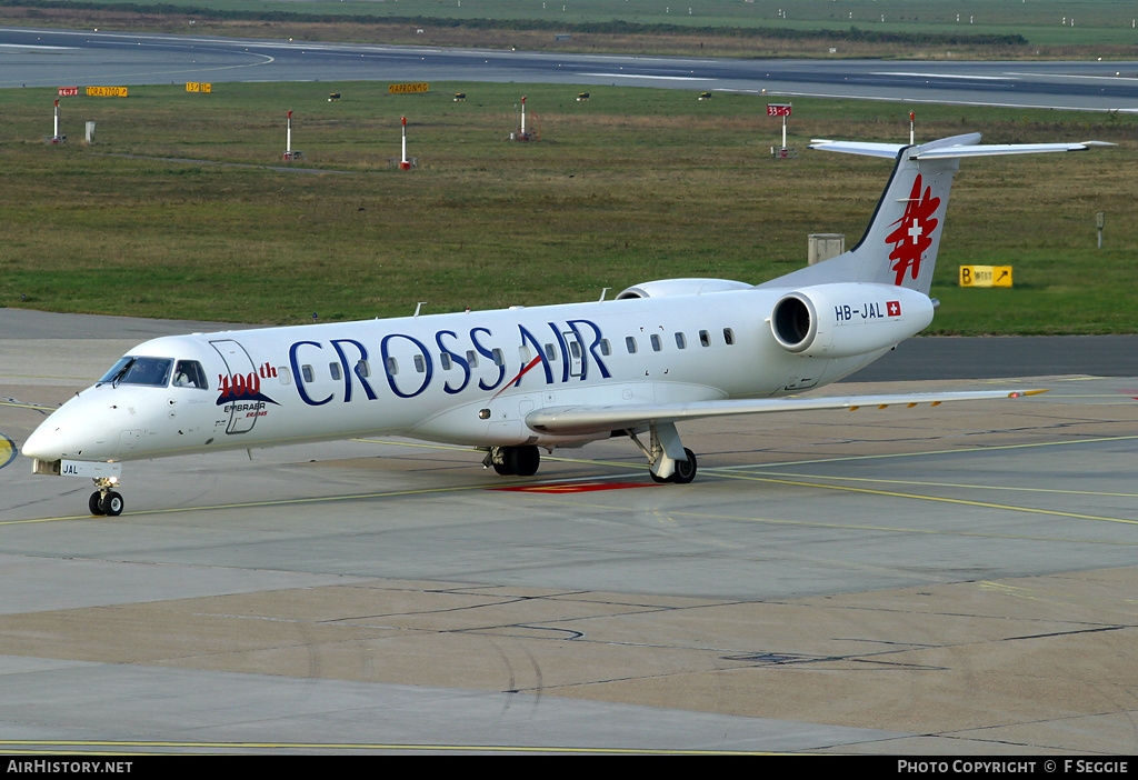 Aircraft Photo of HB-JAL | Embraer ERJ-145LU (EMB-145LU) | Crossair | AirHistory.net #75122