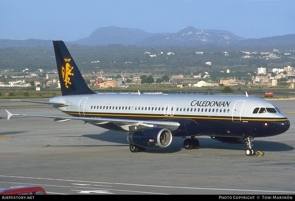 Aircraft Photo of G-BVYC | Airbus A320-231 | Caledonian Airways | AirHistory.net #75130